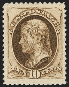 Sale 1159, Lot 182, 1879-88 American Bank Note Co. Issues (Scott 182-191)