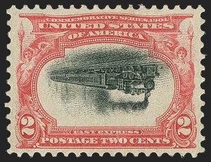 Sale 1159, Lot 215, 1901 Pan-American Issue Inverts (Scott 294a-295a)