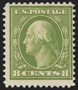 Sale 1159, Lot 232, 1908-10 Washington-Franklins and Bluish Paper Issues (Scott 331-363)