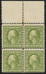 Sale 1159, Lot 233, 1908-10 Washington-Franklins and Bluish Paper Issues (Scott 331-363)