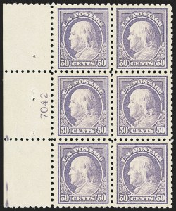 Sale 1159, Lot 238, 1910-22 Washington-Franklin Issues (Scott 389-539)