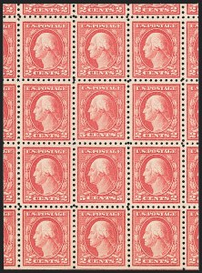 Sale 1159, Lot 242, 1910-22 Washington-Franklin Issues (Scott 389-539)