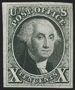 Sale 1159, Lot 27, 1847 Issue (Scott 1-2)