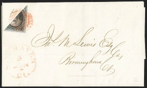 Sale 1159, Lot 31, 1847 Issue (Scott 1-2)