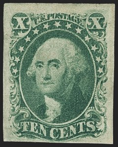 Sale 1159, Lot 49, 1851-56 Issue (Scott 5-17)
