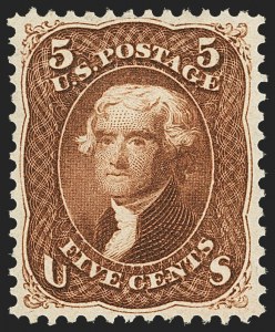Sale 1159, Lot 93, 1861-66 Issue (Scott 56-78)