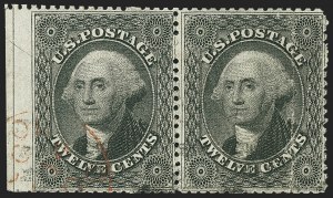 Sale 1162, Lot 105, 1857-60 Issue (Scott 18-39)