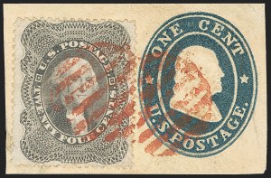 Sale 1162, Lot 108, 1857-60 Issue (Scott 18-39)