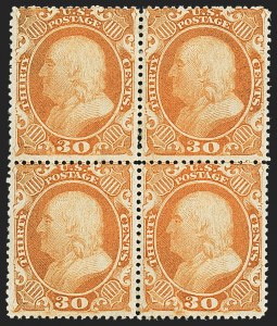 Sale 1162, Lot 109, 1857-60 Issue (Scott 18-39)