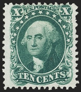 Sale 1162, Lot 119, 1875 Reprint of 1857-60 Issue (Scott 40-47)