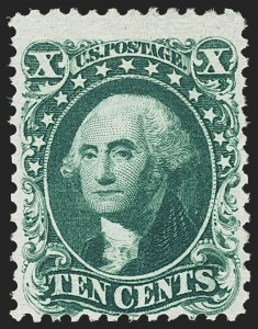 Sale 1162, Lot 121, 1875 Reprint of 1857-60 Issue (Scott 40-47)
