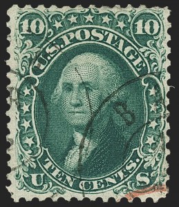 Sale 1162, Lot 129, 1861-66 Issue (Scott 56-78)