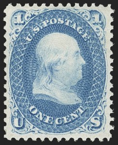 Sale 1162, Lot 130, 1861-66 Issue (Scott 56-78)