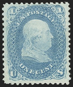 Sale 1162, Lot 131, 1861-66 Issue (Scott 56-78)