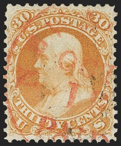 Sale 1162, Lot 143, 1861-66 Issue (Scott 56-78)