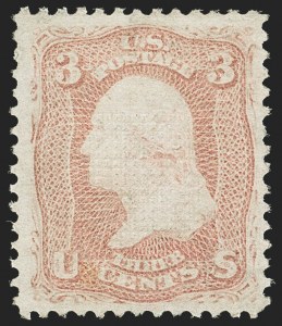 Sale 1162, Lot 169, 1867-68 Grilled Issue (Scott 79-101)