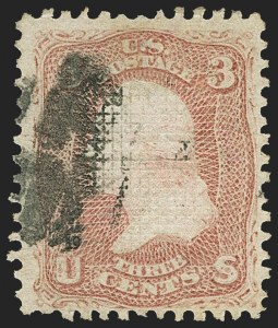 Sale 1162, Lot 171, 1867-68 Grilled Issue (Scott 79-101)