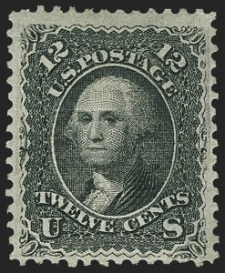 Sale 1162, Lot 179, 1867-68 Grilled Issue (Scott 79-101)