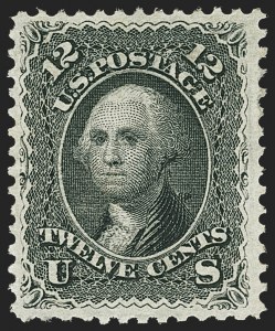 Sale 1162, Lot 180, 1867-68 Grilled Issue (Scott 79-101)