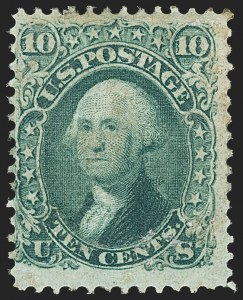 Sale 1162, Lot 185, 1867-68 Grilled Issue (Scott 79-101)