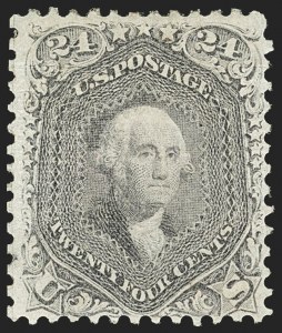 Sale 1162, Lot 188, 1867-68 Grilled Issue (Scott 79-101)
