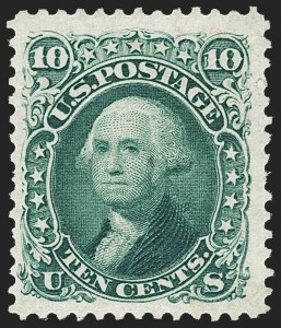 Sale 1162, Lot 195, 1875 Re-Issue of 1861-66 Issue (Scott 102-111)