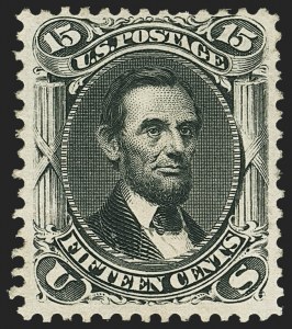 Sale 1162, Lot 197, 1875 Re-Issue of 1861-66 Issue (Scott 102-111)