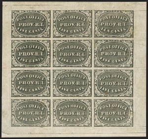 Sale 1162, Lot 24, Postmasters Provisionals