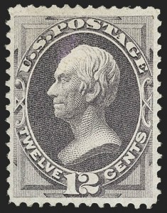 Sale 1162, Lot 244, 1870-71 National Bank Note Co. Grilled Issue (Scott 134-155)