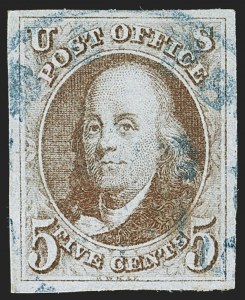 Sale Number 1162, Lot Number 27, 1847 Issue (Scott 1-2)