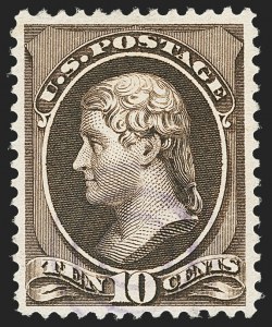 Sale 1162, Lot 293, 1881-83 American Bank Note Co. Issues (Scott 205-218)