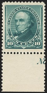Sale 1162, Lot 308, 1890-93 Issue (Scott 219-229)