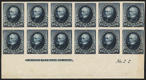 Sale 1162, Lot 313, 1890-93 Issue (Scott 219-229)