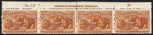 Sale 1162, Lot 327, 1893 Columbian Issue (Scott 230-245)