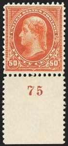 Sale 1162, Lot 365, 1895 Watermarked Bureau Issue (Scott 264-278)