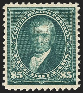 Sale 1162, Lot 374, 1895 Watermarked Bureau Issue (Scott 264-278)