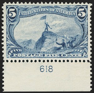 Sale 1162, Lot 384, 1898 Trans-Mississippi Issue (Scott 285-293)