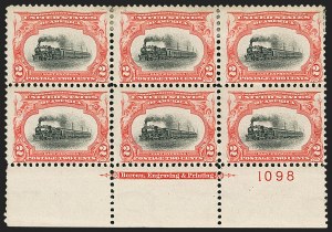 Sale 1162, Lot 406, 1901 Pan-American Issue (Scott 294-299)