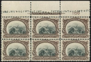 Sale 1162, Lot 412, 1901 Pan-American Issue (Scott 294-299)