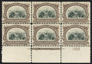 Sale 1162, Lot 413, 1901 Pan-American Issue (Scott 294-299)