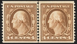 Sale 1162, Lot 460, 1908-10 Washington-Franklin Issues (Scott 331-356)