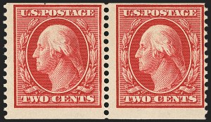 Sale 1162, Lot 476, 1910-13 Washington-Franklin Issue (Scott 374-396)