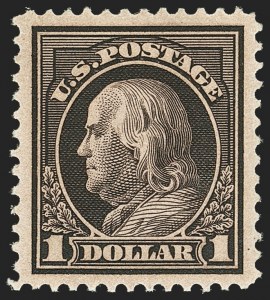 Sale 1162, Lot 499, 1912-15 Washington-Franklin Issues (Scott 405-461)