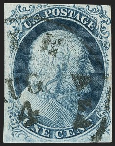 Sale 1162, Lot 50, 1851-56 Issue (Scott 5-17)
