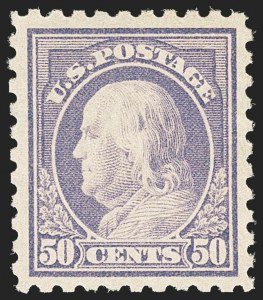 Sale 1162, Lot 502, 1912-15 Washington-Franklin Issues (Scott 405-461)