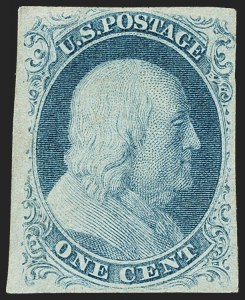 Sale 1162, Lot 54, 1851-56 Issue (Scott 5-17)