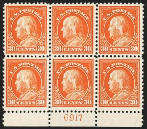 Sale 1162, Lot 547, 1917-19 Issues (Scott 481-524)