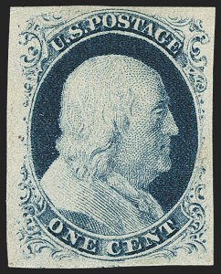 Sale 1162, Lot 55, 1851-56 Issue (Scott 5-17)