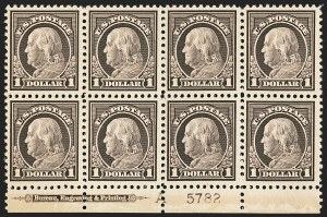 Sale 1162, Lot 552, 1917-19 Issues (Scott 481-524)