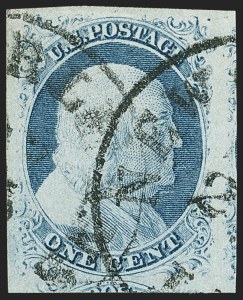 Sale 1162, Lot 57, 1851-56 Issue (Scott 5-17)